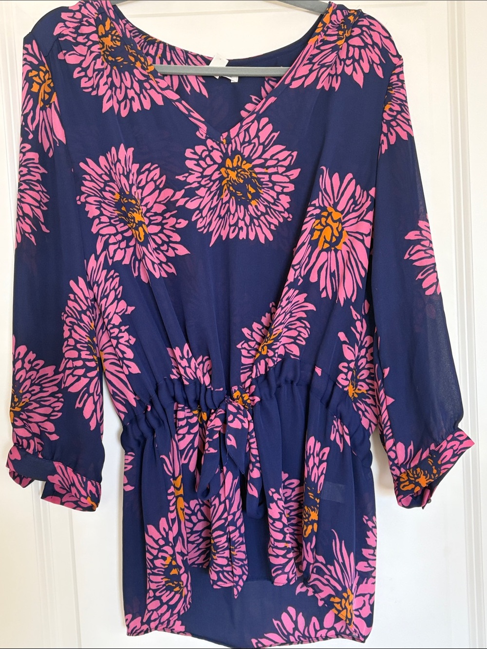 Floral tunic